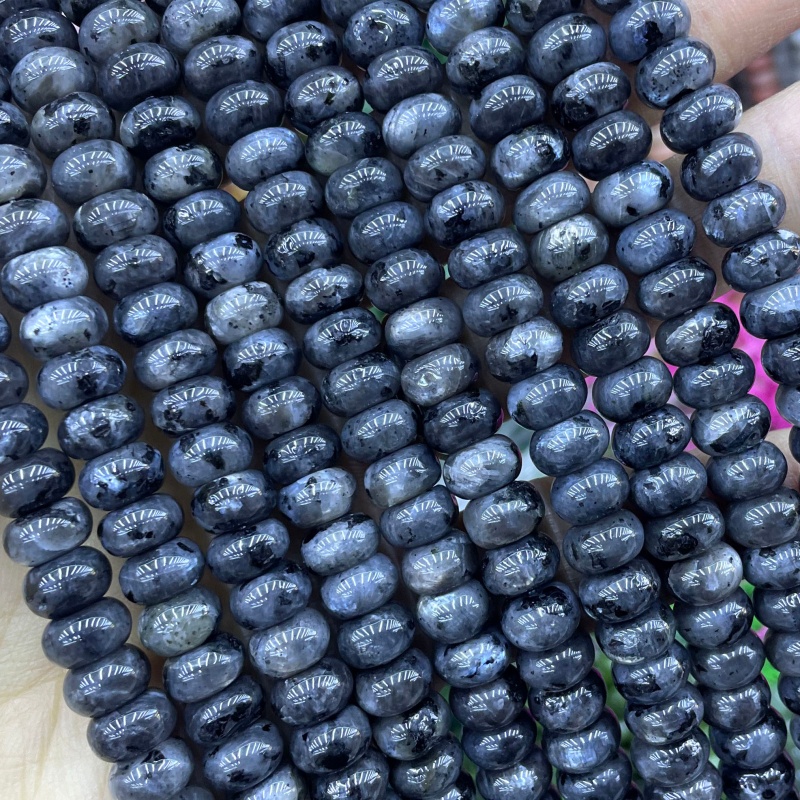 Jewelry Making Amazon - ลูกปัดหินธรรมชาติทรงกลมหลากสีขนาด 4x6 มม. 5x8 มม. สำหรับทำเครื่องประดับ