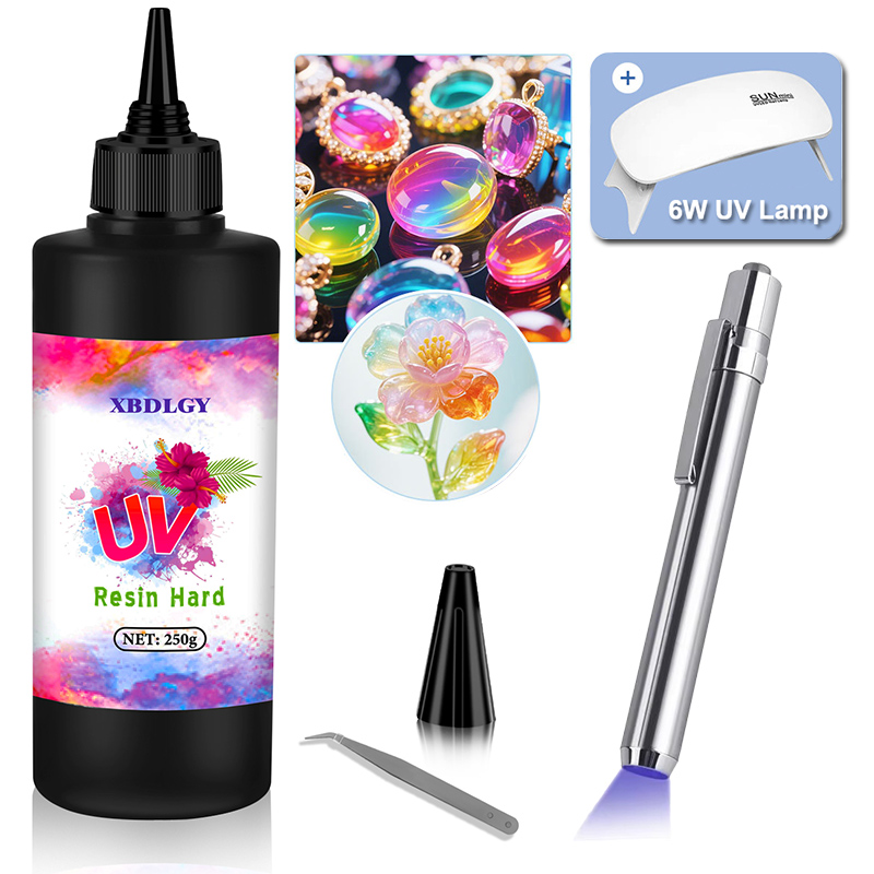 Jewelry Making Light - กาวเรซิ่น UV แข็ง 200 กรัม/250 กรัม/500