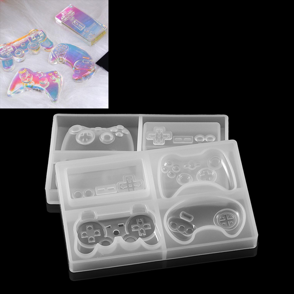 Jewelry Making Game - 1pcs วิดีโอเกมเรซินแม่พิมพ์ Gamepad เกมคอนโทรลเลอร์อีพ็อกซี่แม่พิมพ์ซิลิโคนเรซินแม่พิมพ์สําหรับ DIY เครื่องประดับทําผลการค้นหา