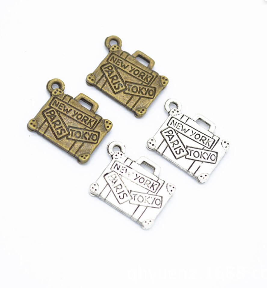 Jewelry Making York - 150 ชิ้น ชาร์ม กระเป๋าเดินทาง นิวยอร์ก ปารีส