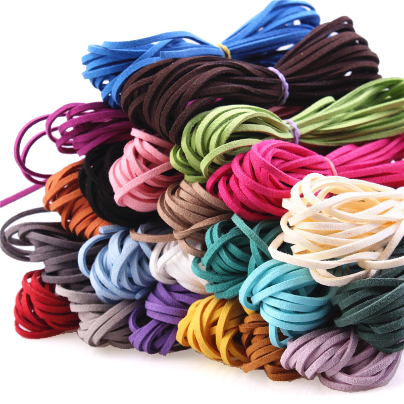 Bead Mat Velvet - 3MM 5M Micro-Fiberแบนหนังลูกไม้ประดับด้วยลูกปัดFaux Suedeสายไฟกํามะหยี่ประดับด้วยลูกปัดอุปกรณ์