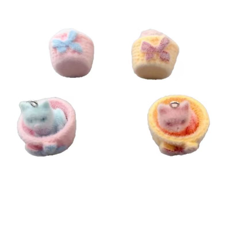 จี้แมวเรซิน 3D แบบนุ่ม 4 ชิ้น  - Jewelry Making Factory บทวิจารณ์และราคา