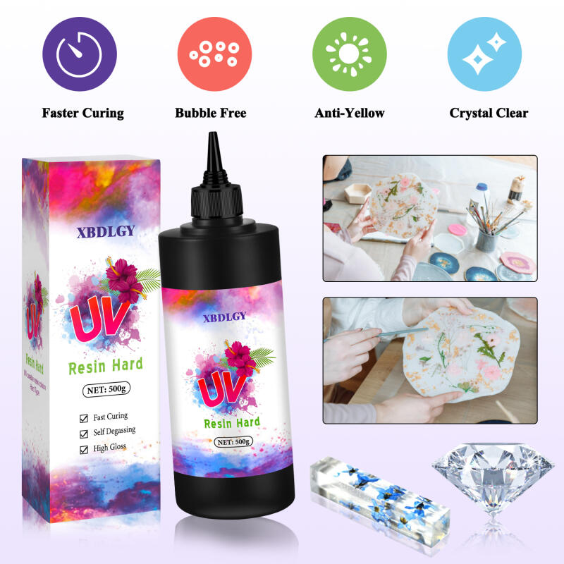 กาวเรซิ่น UV แข็ง 200 กรัม/250 - Jewelry Making Light บทวิจารณ์และราคา