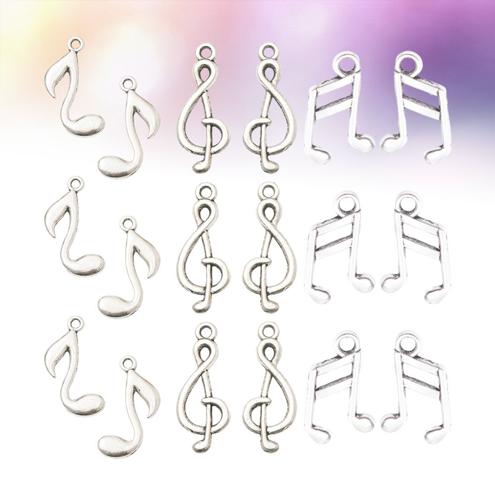 ชุดจี้รูปโน้ตดนตรี 90 ชิ้น สำห - Jewelry Making Notes บทวิจารณ์และราคา