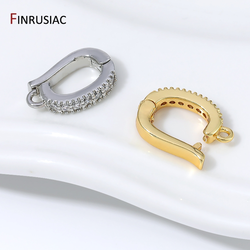 ตัวล็อกจี้แบบมีบานพับชุบทอง 18 - Jewelry Making Factory บทวิจารณ์และราคา