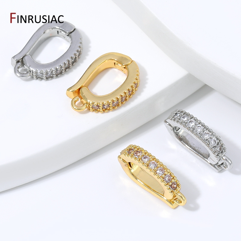 ตัวล็อกจี้แบบมีบานพับชุบทอง 18 - Jewelry Making Factory บทวิจารณ์และราคา