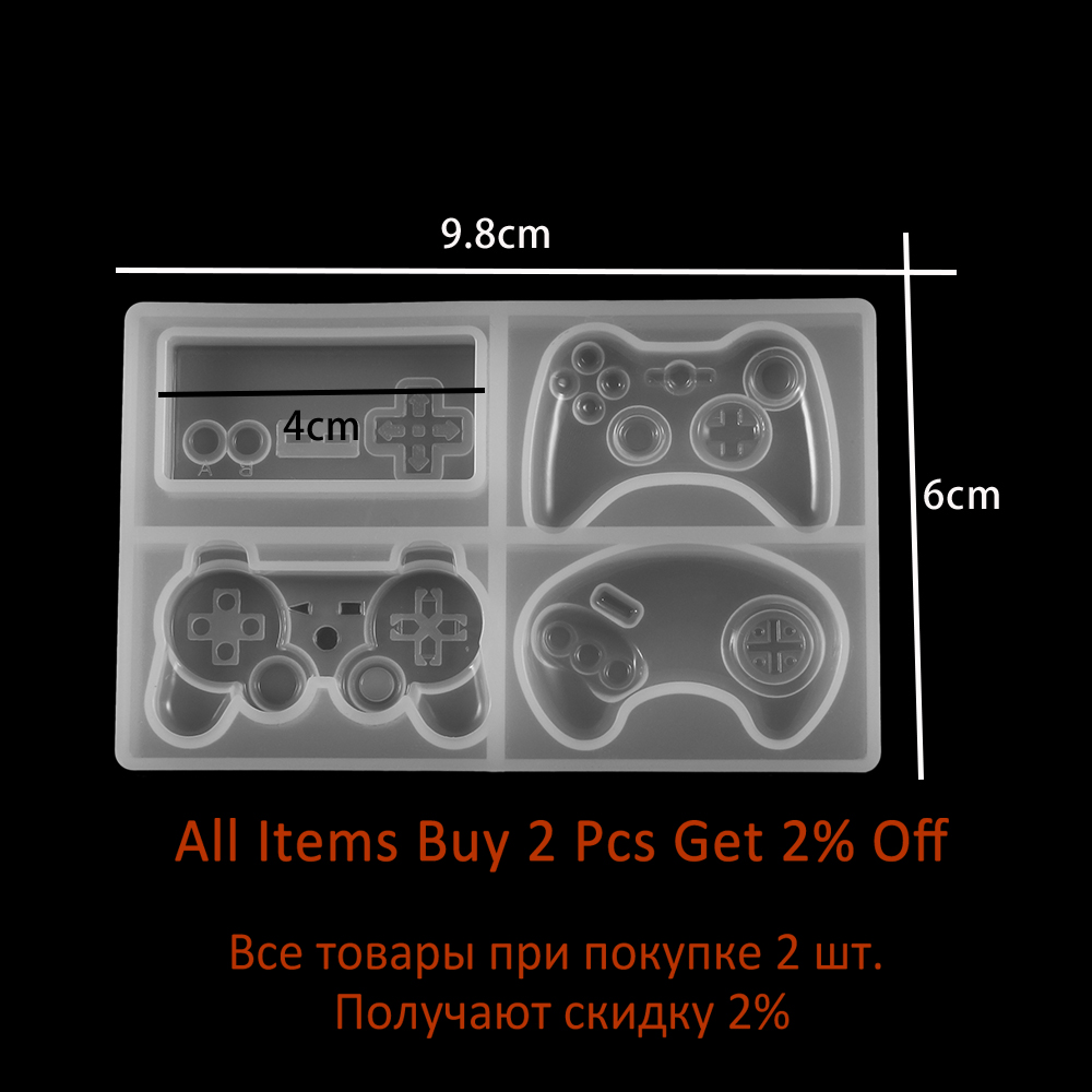 1pcs วิดีโอเกมเรซินแม่พิมพ์ Ga - Jewelry Making Game บทวิจารณ์และราคา