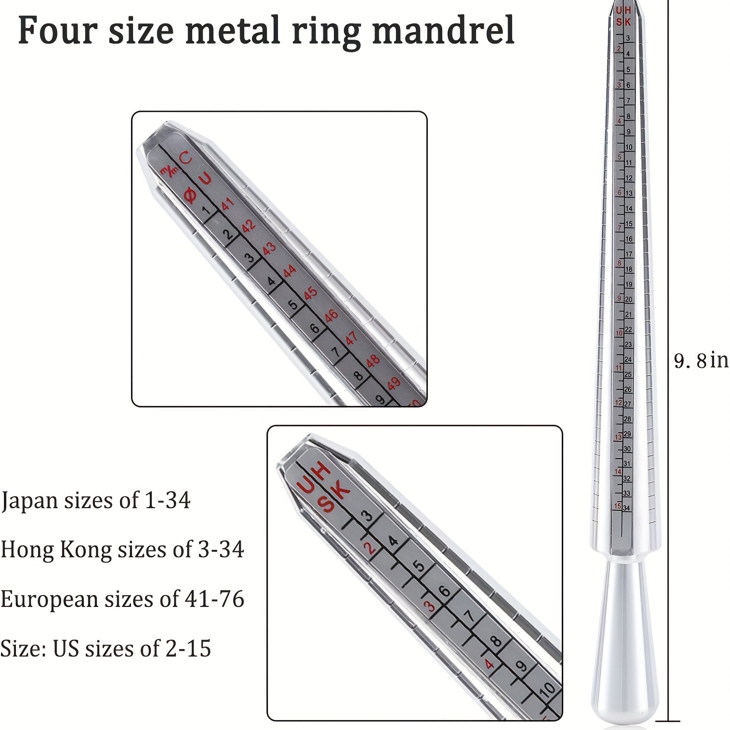 ไม้ขยายขนาดแหวน TSK แบบมืออาชี - Jewelry Making Kit Professional บทวิจารณ์และราคา