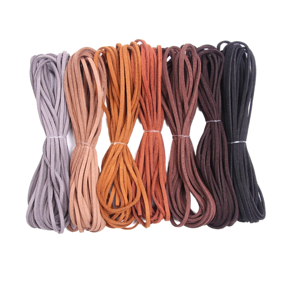 REGELIN 5เมตรแบน Faux Suede ถั - Bead Mat Velvet บทวิจารณ์และราคา