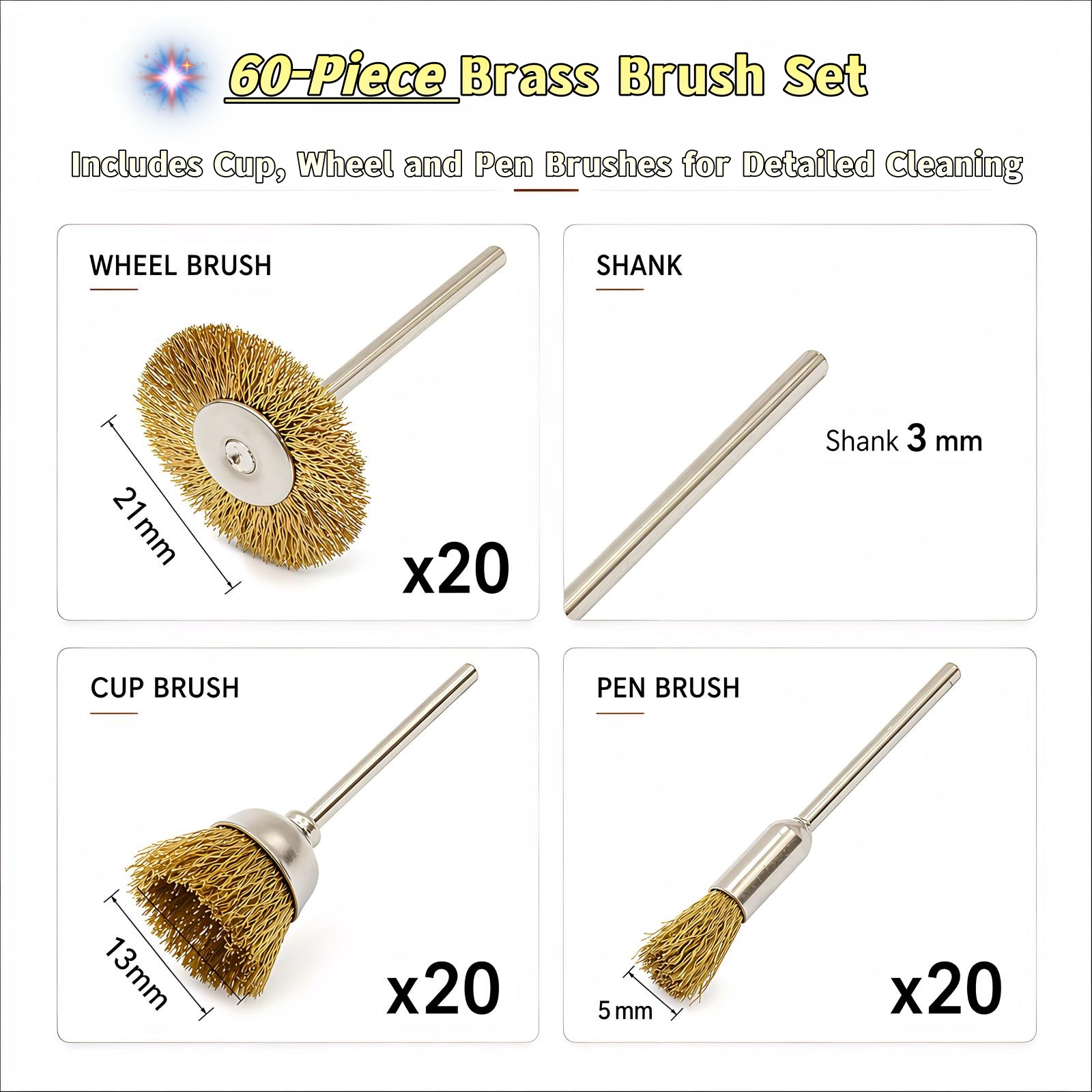 ชุดแปรงลวดทองเหลืองสำหรับทำเคร - Jewelry Making Set บทวิจารณ์และราคา