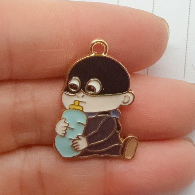 จี้การ์ตูนลายหยดน้ำมันอัลลอยด์ - Jewelry Making Factory บทวิจารณ์และราคา