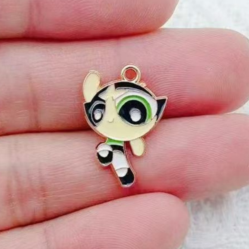 จี้รูปการ์ตูนสาวน้อยเคลือบน้ำม - Jewelry Making Factory บทวิจารณ์และราคา