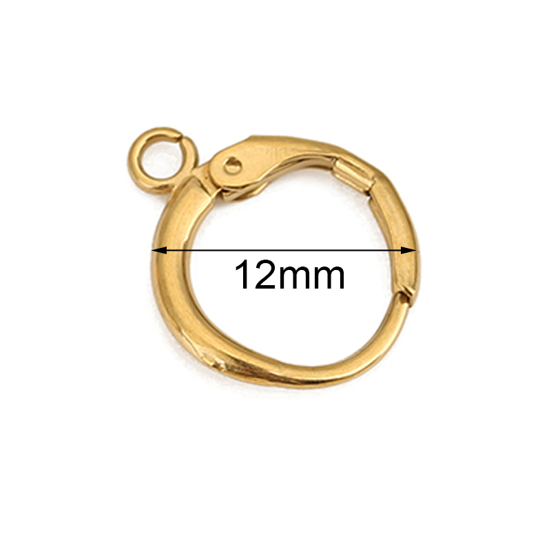 10pcs PVD ไม่เคยจางหายสแตนเลสต - Jewelry Making Factory บทวิจารณ์และราคา