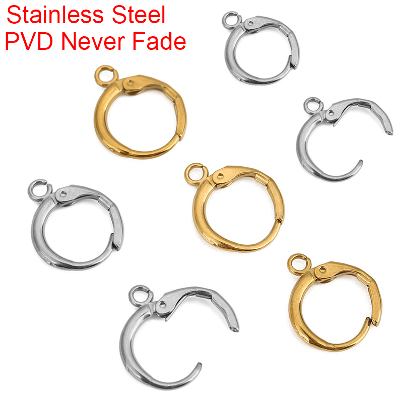 10pcs PVD ไม่เคยจางหายสแตนเลสต - Jewelry Making Factory บทวิจารณ์และราคา