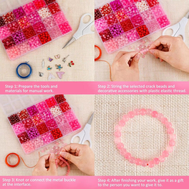 ชุดทำเครื่องประดับและสร้อยคอสำ - Jewelry Making Kit For Kids บทวิจารณ์และราคา
