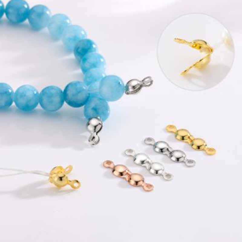 ตัวล็อคปลายลูกปัดเงินแท้ 925 จ - Jewelry Making Factory บทวิจารณ์และราคา