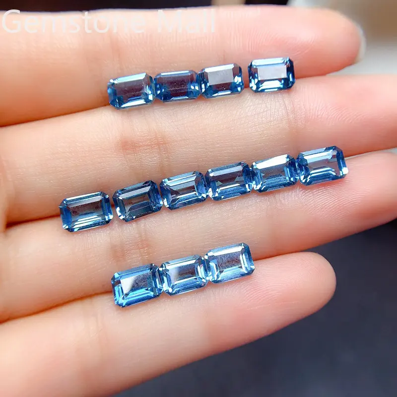 มรกตตัดธรรมชาติ Topaz 4 มม.* 6 - Jewelry Making In London บทวิจารณ์และราคา
