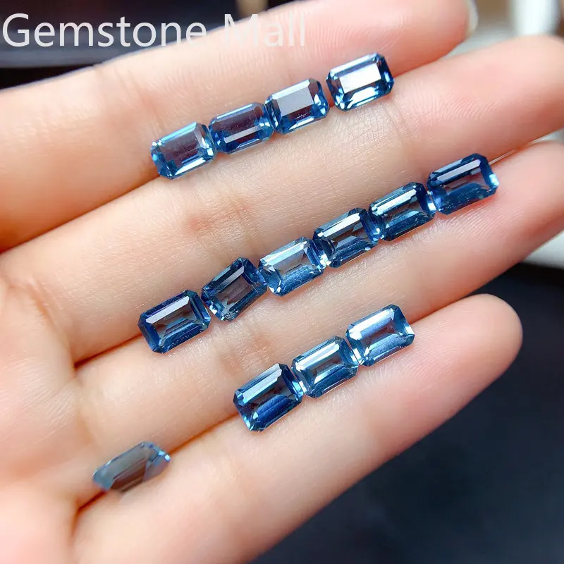 มรกตตัดธรรมชาติ Topaz 4 มม.* 6 - Jewelry Making In London บทวิจารณ์และราคา