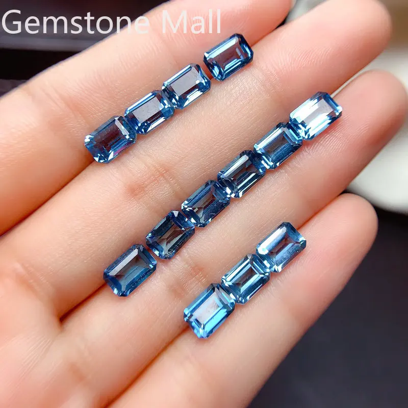 มรกตตัดธรรมชาติ Topaz 4 มม.* 6 - Jewelry Making In London บทวิจารณ์และราคา