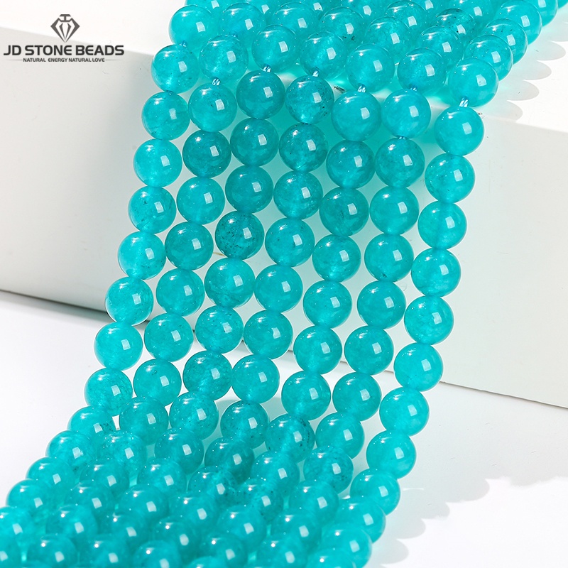 ลูกปัดหินธรรมชาติสีอเมซอน คาลซ - Jewelry Making Amazon บทวิจารณ์และราคา