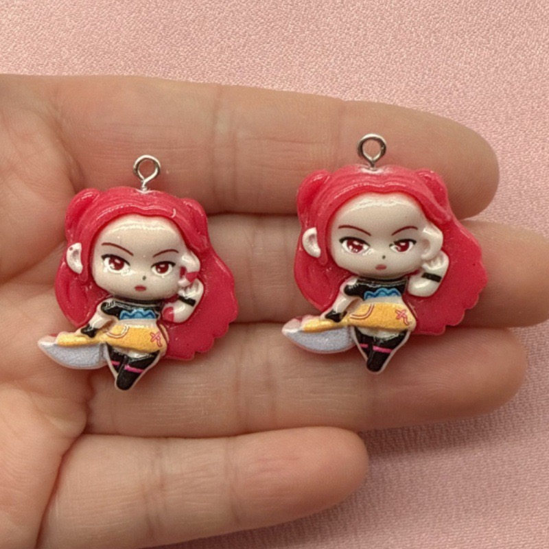 จี้การ์ตูนเรซิ่น 10 ชิ้น, ต่าง - Jewelry Making Factory บทวิจารณ์และราคา