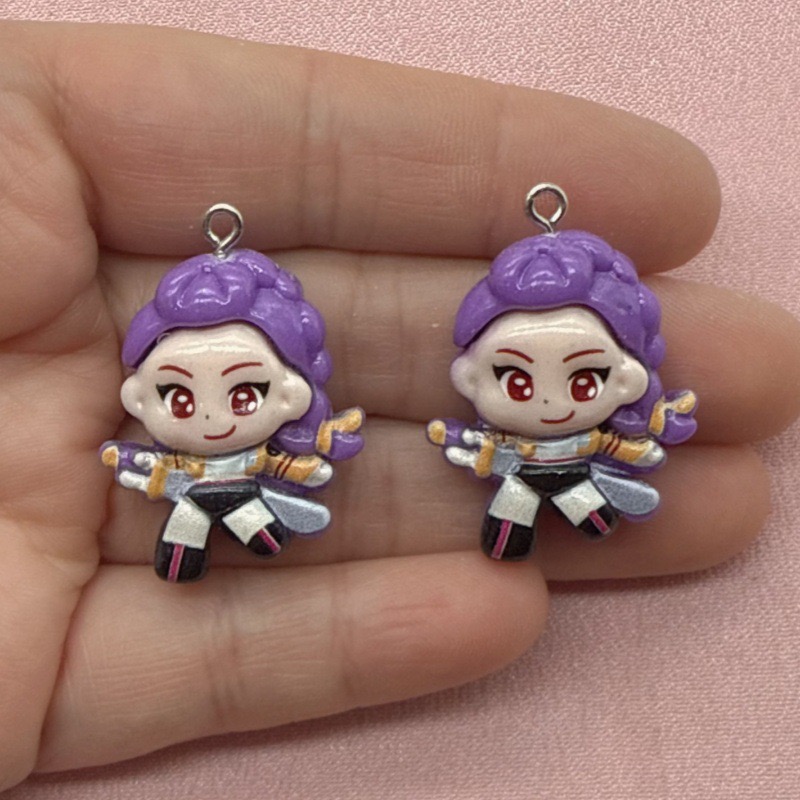 จี้การ์ตูนเรซิ่น 10 ชิ้น, ต่าง - Jewelry Making Factory บทวิจารณ์และราคา