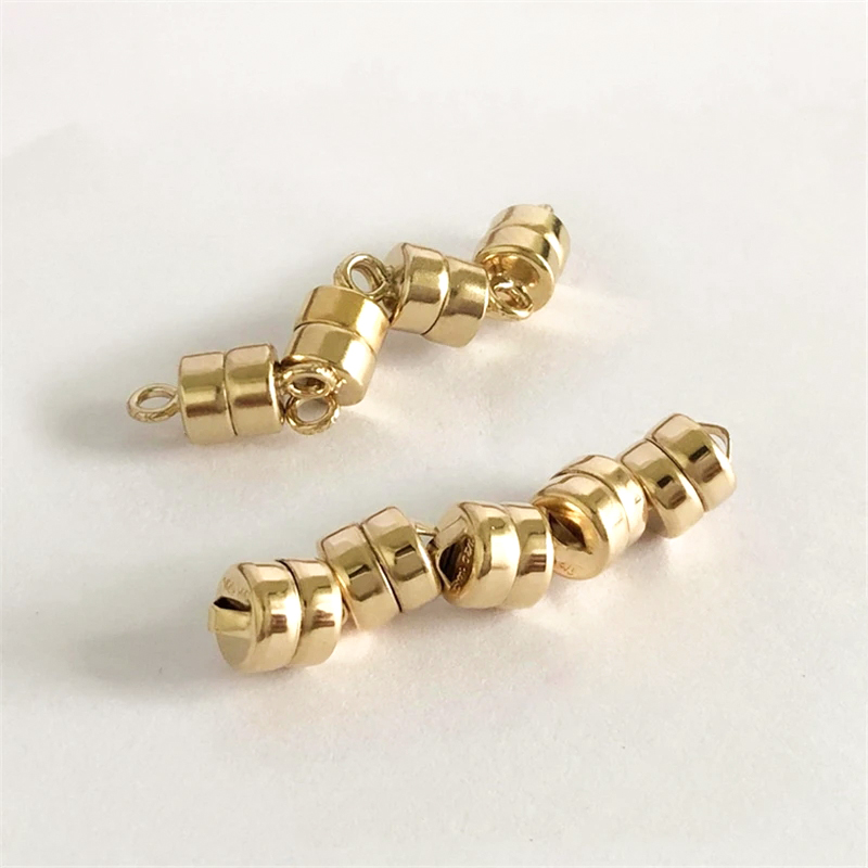 ตัวล็อกแม่เหล็กแบบเติมทอง 14K  - Jewelry Making Set บทวิจารณ์และราคา