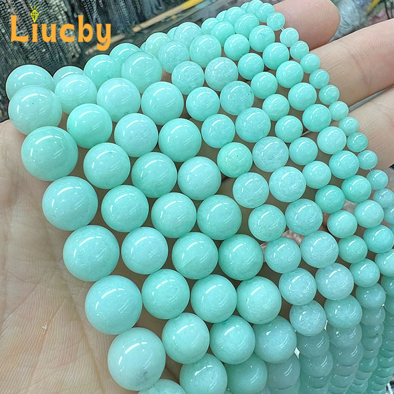 หินธรรมชาติสีเขียวอเมซอนคริสตั - Jewelry Making Amazon บทวิจารณ์และราคา