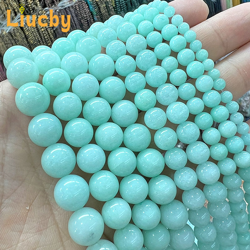 หินธรรมชาติสีเขียวอเมซอนคริสตั - Jewelry Making Amazon บทวิจารณ์และราคา