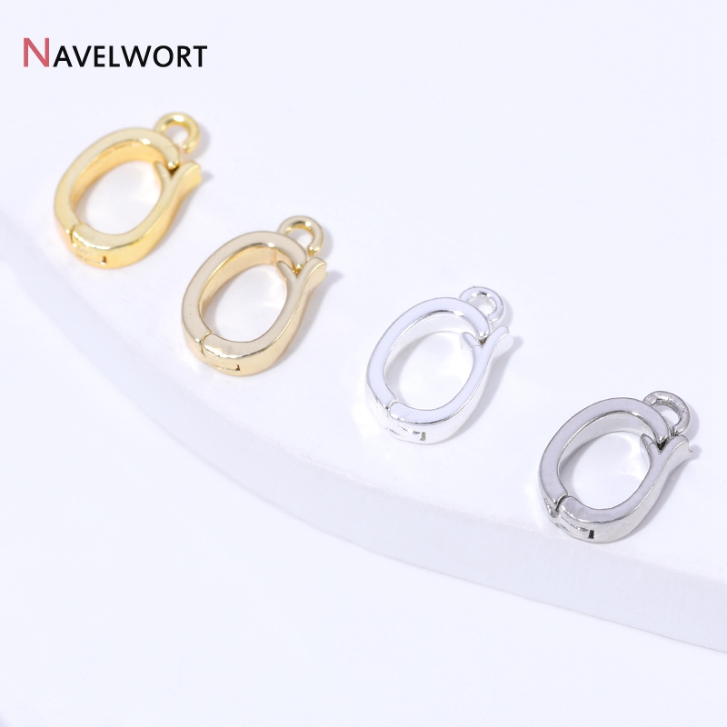 ตัวล็อกจี้แบบมีบานพับ ทำจากทอง - Jewelry Making Factory บทวิจารณ์และราคา