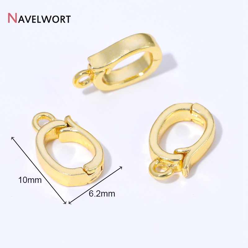 ตัวล็อกจี้แบบมีบานพับ ทำจากทอง - Jewelry Making Factory บทวิจารณ์และราคา