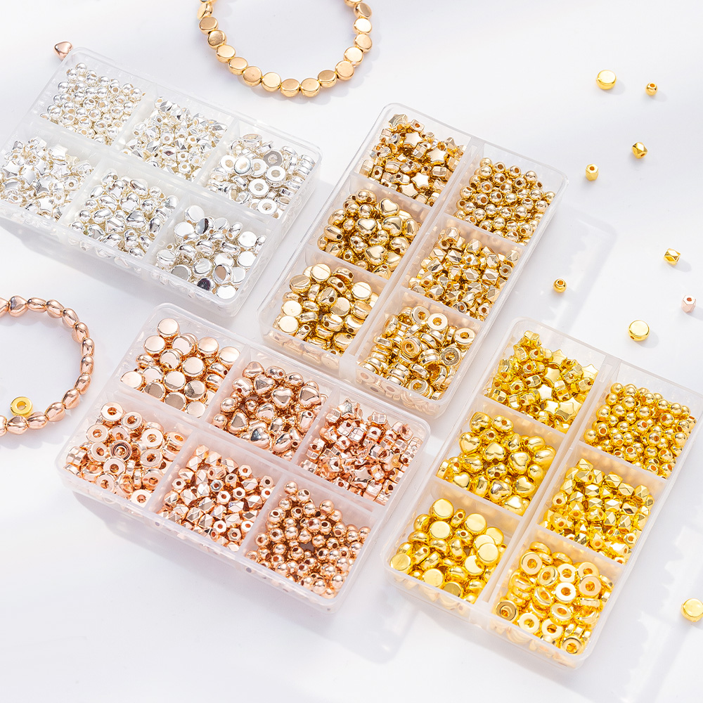 6 สไตล์ 4 สีกล่อง CCB Spacer ล - Jewelry Making Kit บทวิจารณ์และราคา