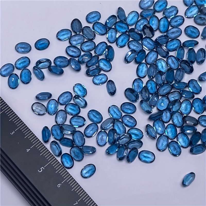 1ชิ้นธรรมชาติลอนดอนบลูโทพาส-รู - Jewelry Making In London บทวิจารณ์และราคา
