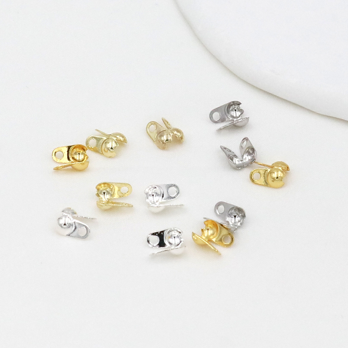 ปลายลูกปัดเคลือบทอง 18K แบบ Ca - Jewelry Making Knots บทวิจารณ์และราคา