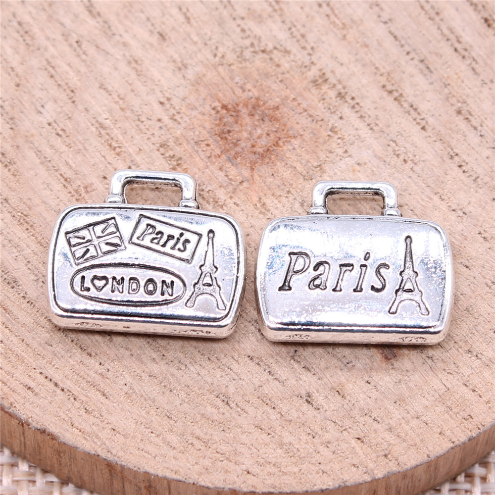 WYSIWYG 5ชิ้น16x14มม. สีเงินโบ - Jewelry Making In London บทวิจารณ์และราคา