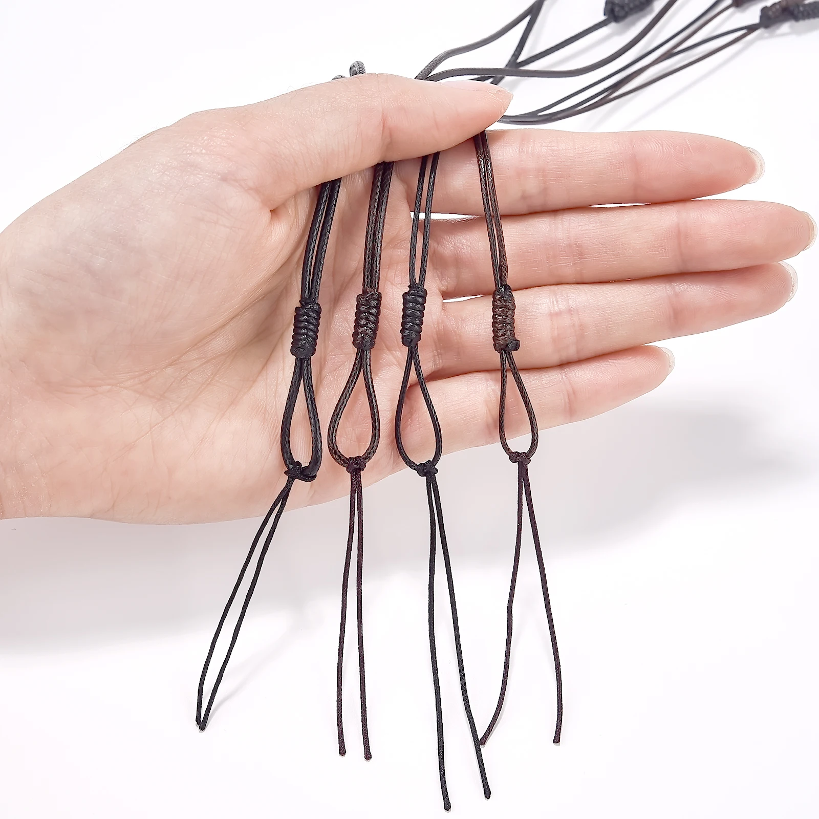 สร้อยคอแบบปรับได้ 1/10/50 ชิ้น - Jewelry Making Knots บทวิจารณ์และราคา