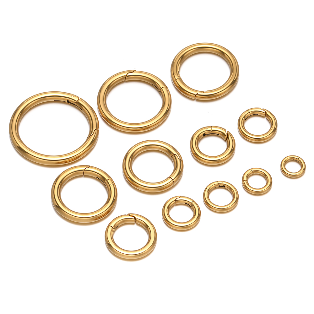 ตัวล็อคสปริงทรงกลม 2 ชิ้น/ล็อต - Jewelry Making Factory บทวิจารณ์และราคา