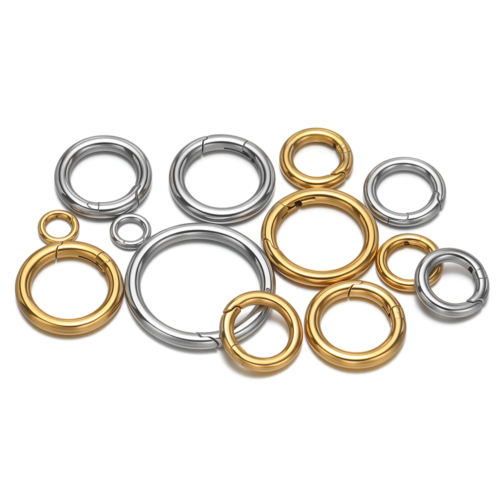 ตัวล็อคสปริงทรงกลม 2 ชิ้น/ล็อต - Jewelry Making Factory บทวิจารณ์และราคา