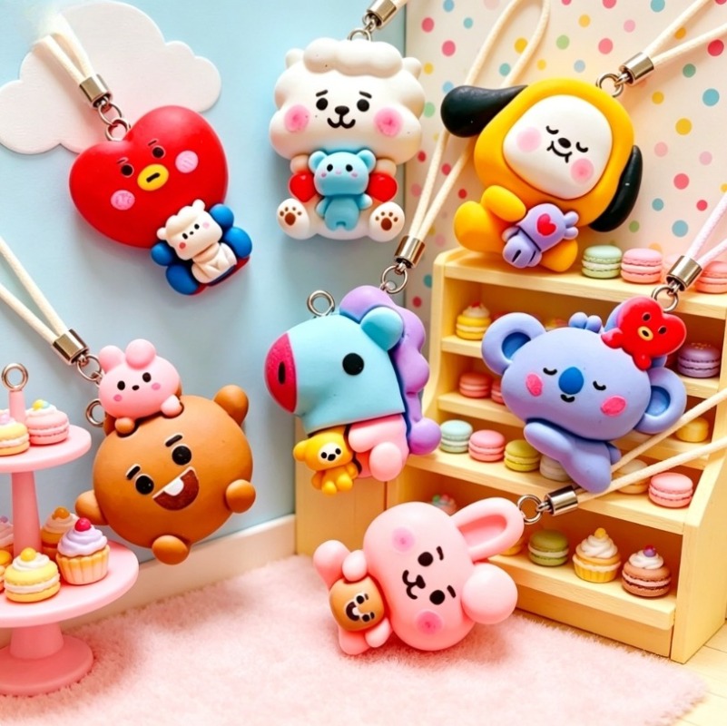 ชุด 7 ชิ้น BT21 ชาร์มการ์ตูนเร - Jewelry Making Factory บทวิจารณ์และราคา