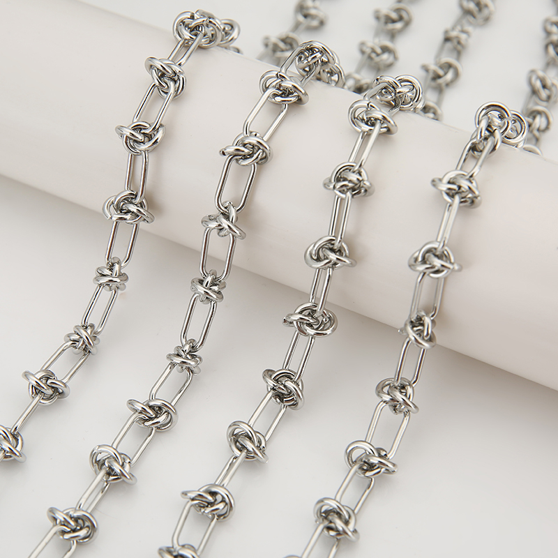 1 เมตรสแตนเลส Tie A Knot Big C - Jewelry Making Knots บทวิจารณ์และราคา