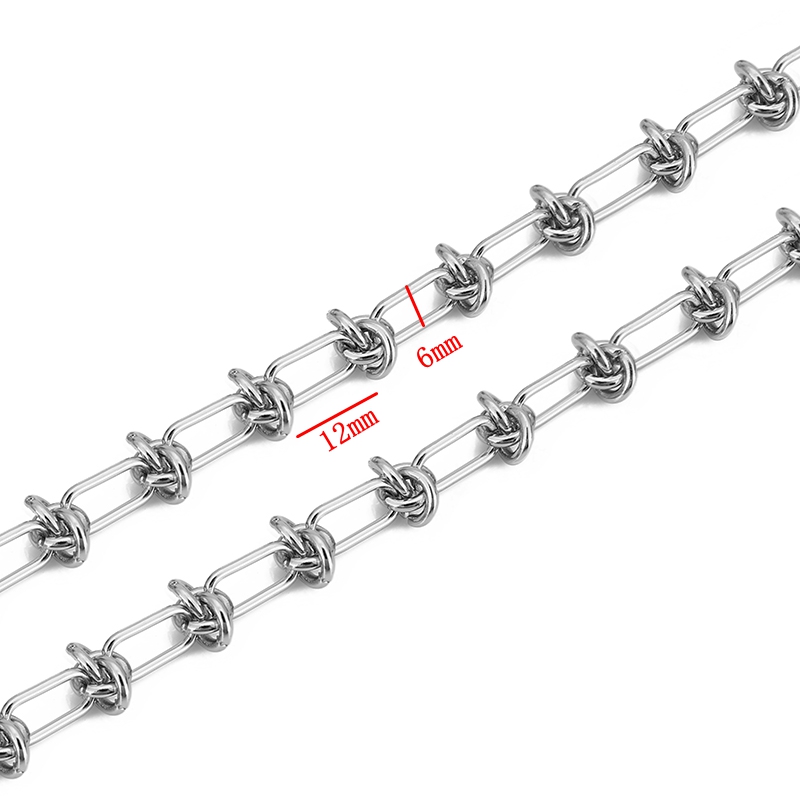 1 เมตรสแตนเลส Tie A Knot Big C - Jewelry Making Knots บทวิจารณ์และราคา