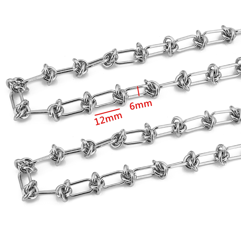 1 เมตรสแตนเลส Tie A Knot Big C - Jewelry Making Knots บทวิจารณ์และราคา