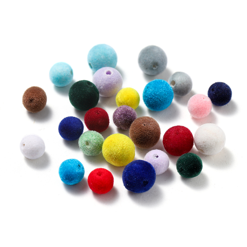 30ชิ้น8/10มม. อะคริลิคสีสันสดใ - Bead Mat Velvet บทวิจารณ์และราคา