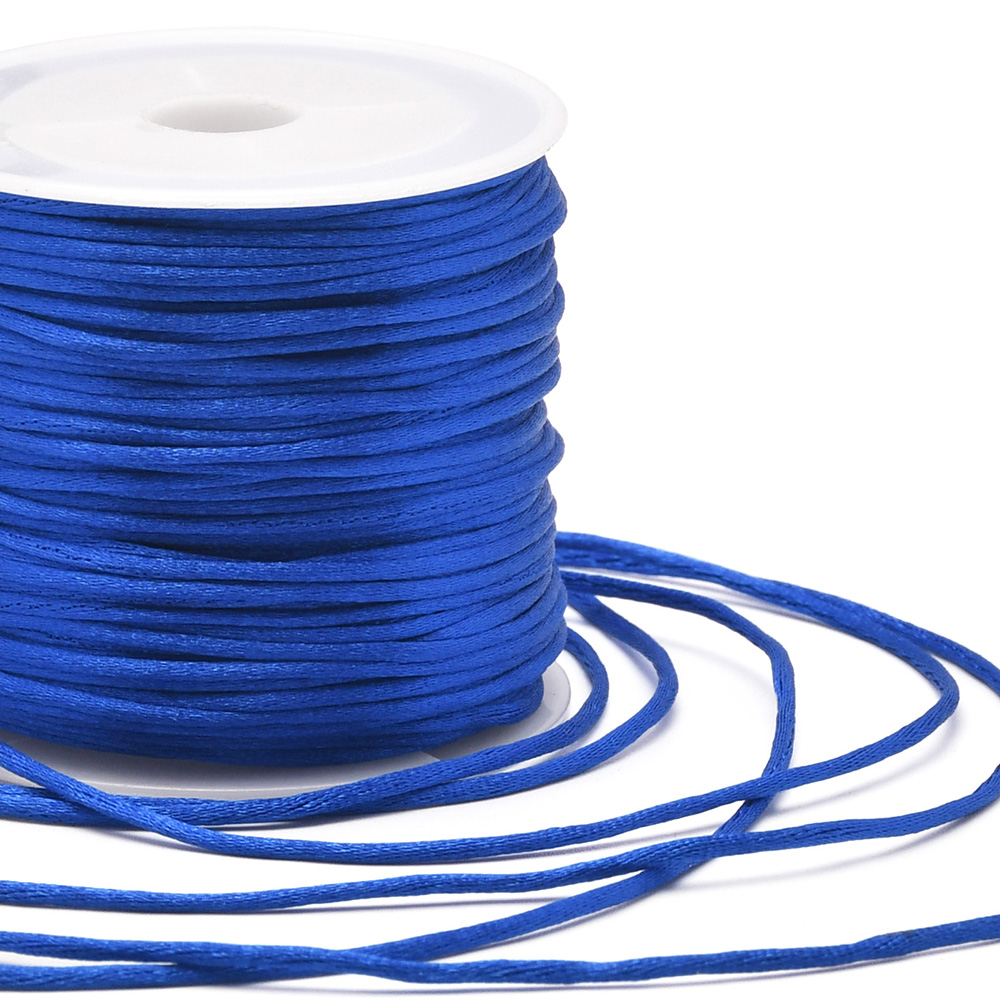 1.5 มม.หัตถกรรมซาติน Rattail ส - Jewelry Making Knots บทวิจารณ์และราคา