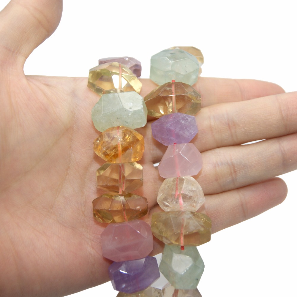 หินธรรมชาติรูปร่างไม่สม่ําเสมอ - Jewelry Making Amazon บทวิจารณ์และราคา