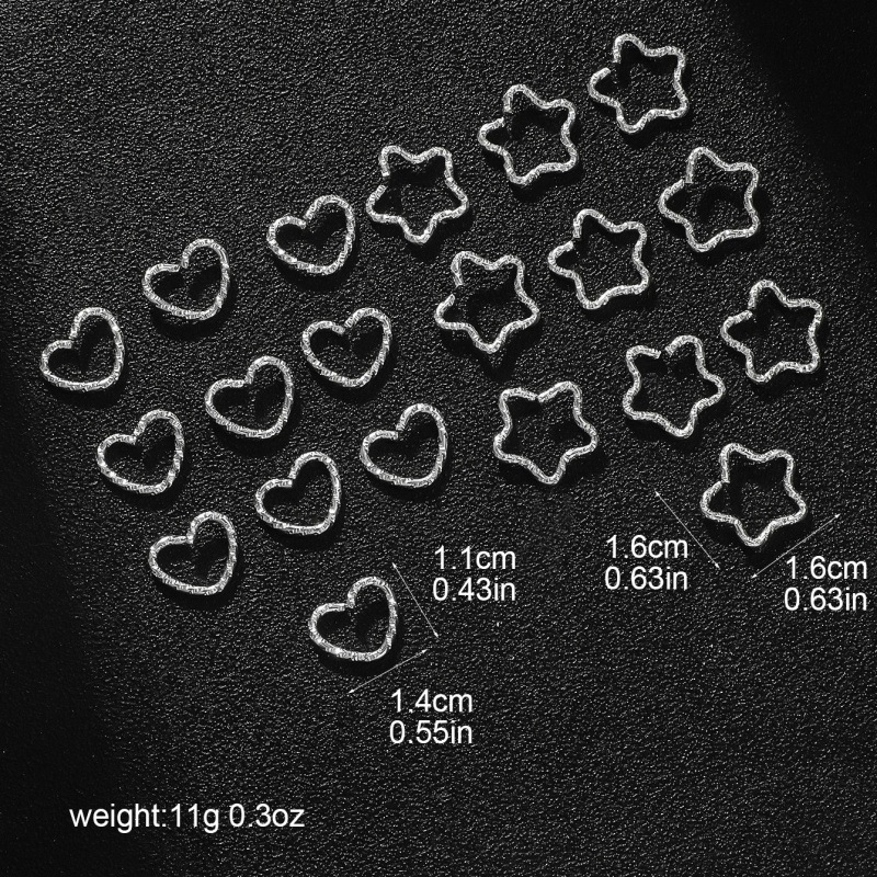 20-30 ชิ้น Star & Love นูนผม H - Jewelry Making Knots บทวิจารณ์และราคา