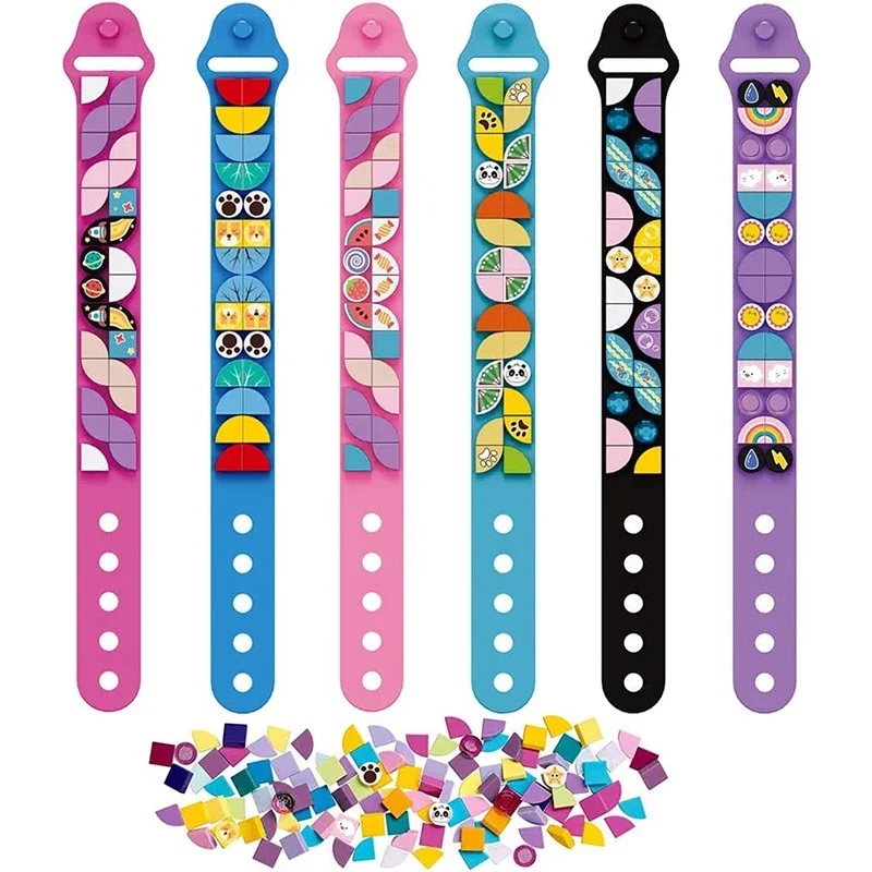 6 ชิ้น/เซ็ตเด็กบล็อกอาคาร Dots - Jewelry Making Kit บทวิจารณ์และราคา