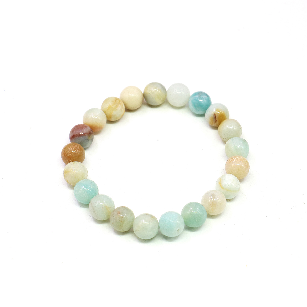 สร้อยข้อมือลูกปัดหินอาเกตสีน้ำ - Jewelry Making Amazon บทวิจารณ์และราคา