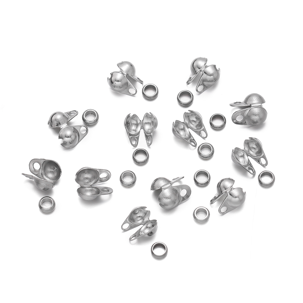 1 ชุดสแตนเลสสตีล CRIMP ลูกปัดเ - Jewelry Making Knots บทวิจารณ์และราคา
