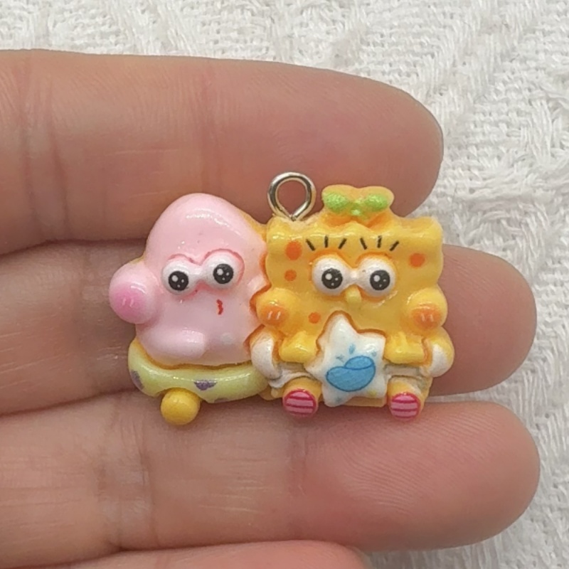 จี้เรซิ่นลายการ์ตูน 10 ชิ้น, ต - Jewelry Making Factory บทวิจารณ์และราคา